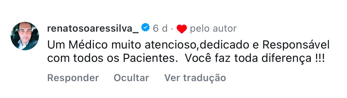 Depoimento de Cliente do Dr Victor Egypto. Oficial Especialista em tratamento da dor crônica em João Pessoa