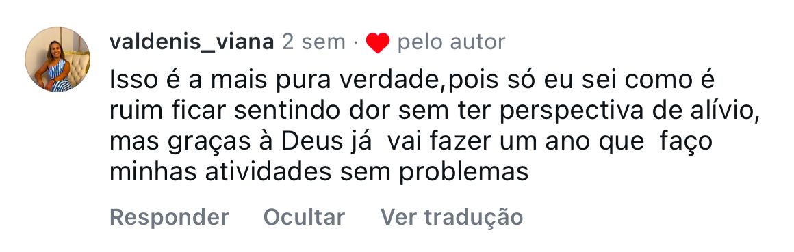 Depoimento de Cliente do Dr Victor Egypto. Oficial Especialista em tratamento da dor crônica em João Pessoa